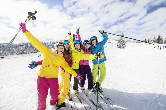 Skiurlaub im schneesicheren Skigebiet © Flachau Tourismus